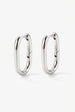 Small Oval Hoop Earrings by MUCHV