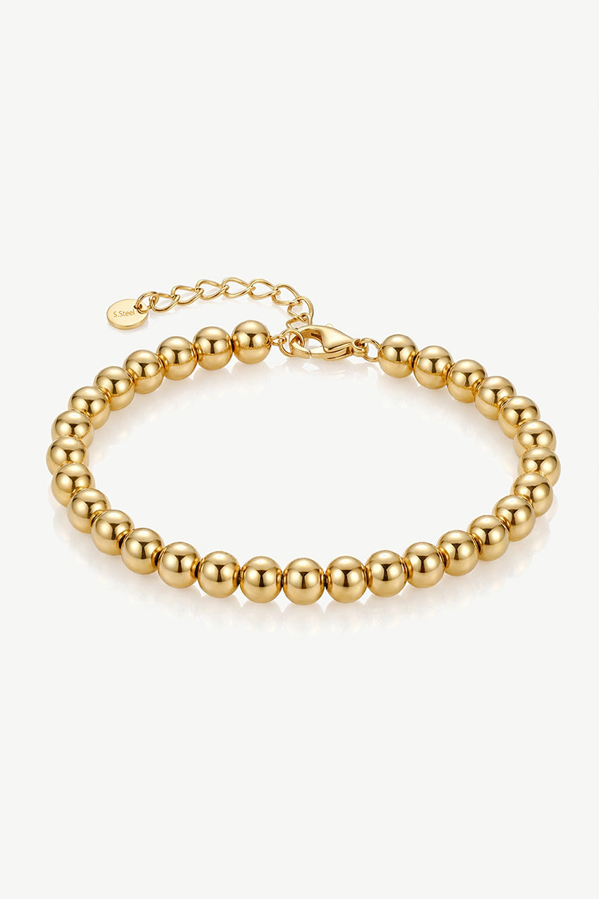 Gold Sphere Chain Bracelet 571n
