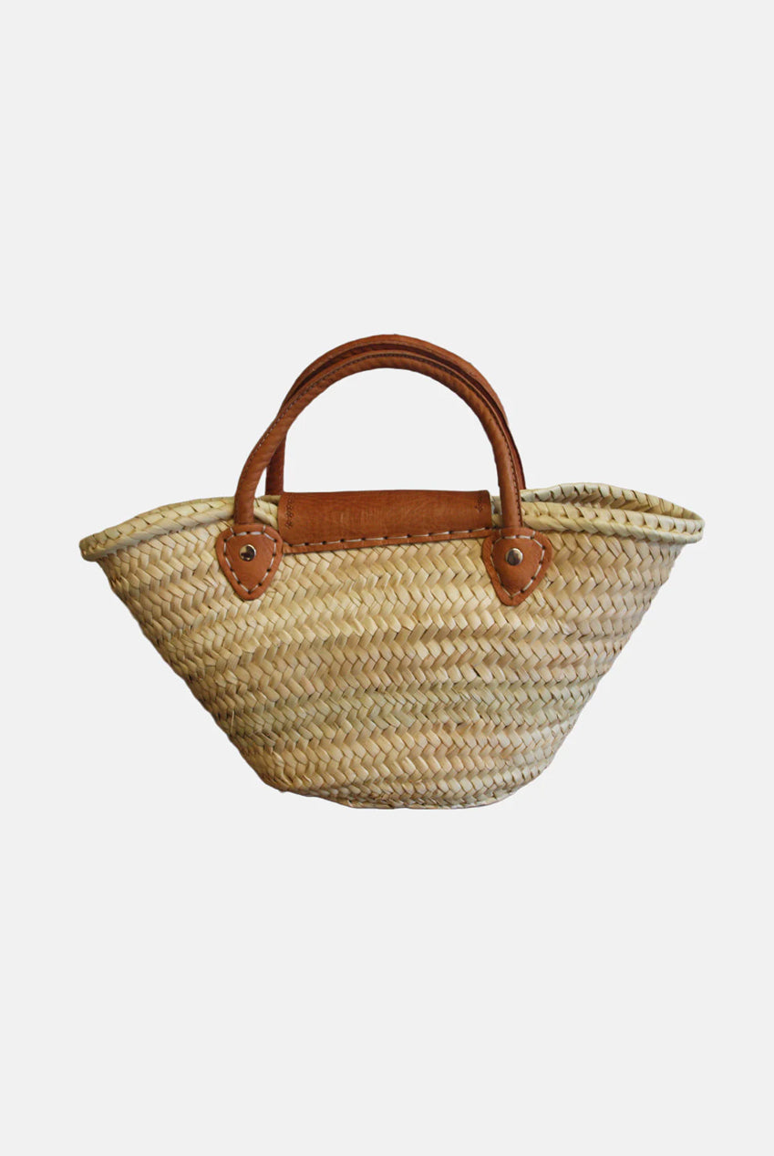 The Safi Small Rattan Beach Tote 7002
