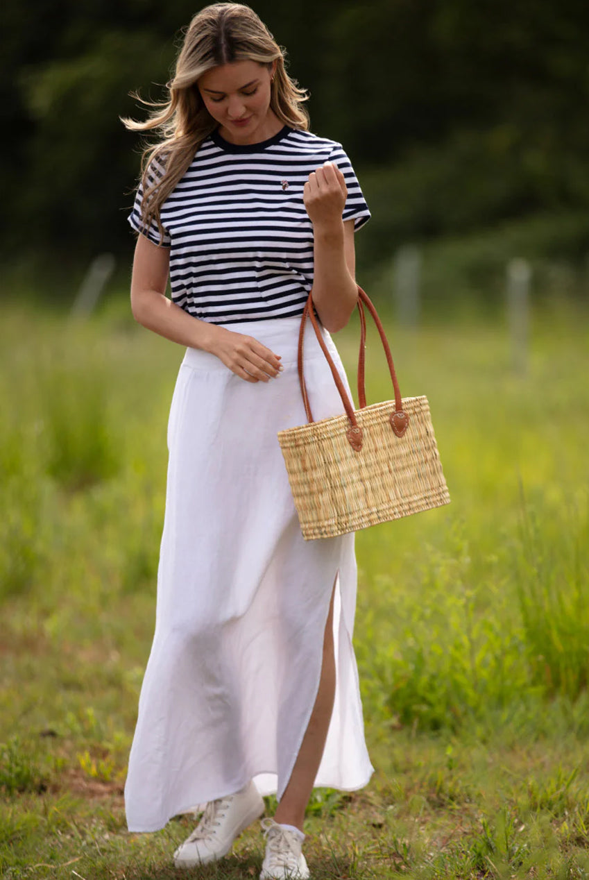 The Safi Small Basket Tote 7005
