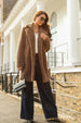 Luxury Teddy Bear Fur Coat by Double Second