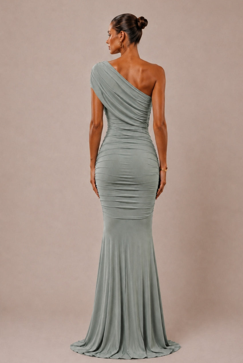 Alicia Sage Green Multiway Wear Bridesmaids Maxi Dress ALICIA-SAGE-GREEN-BRIDESMAIDS-MAXI