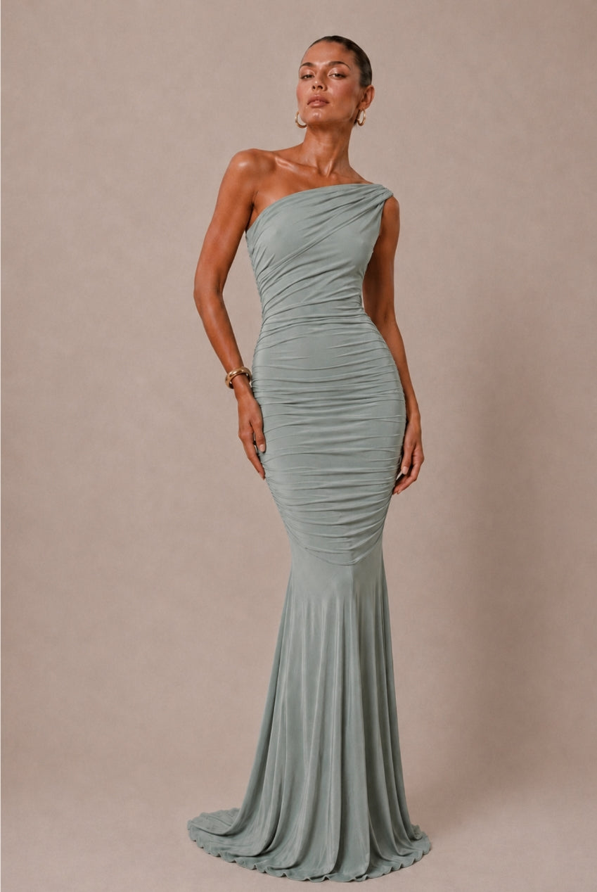 Alicia Sage Green Multiway Wear Maxi Dress ALICIA-SAGE-GREEN-MAXI