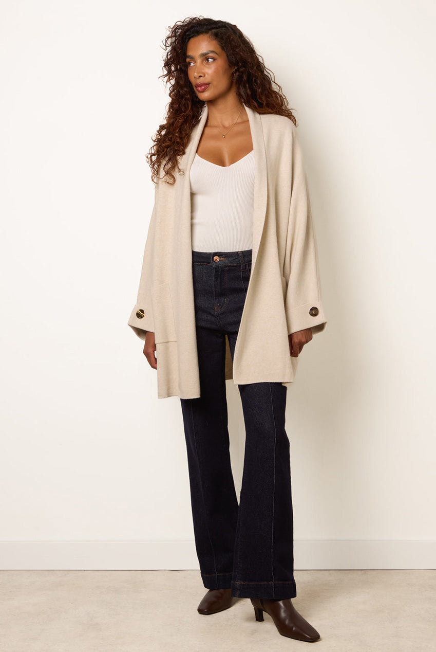 Heavy Knit Cardigan AW26023B309