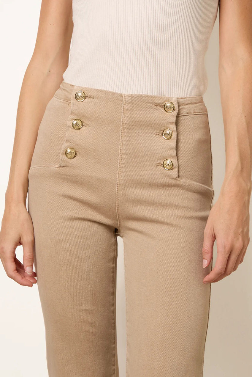 Triple Button Front Jeans AW26120B039