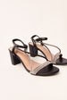 Bling Strap Block Heels by Blue Vanilla