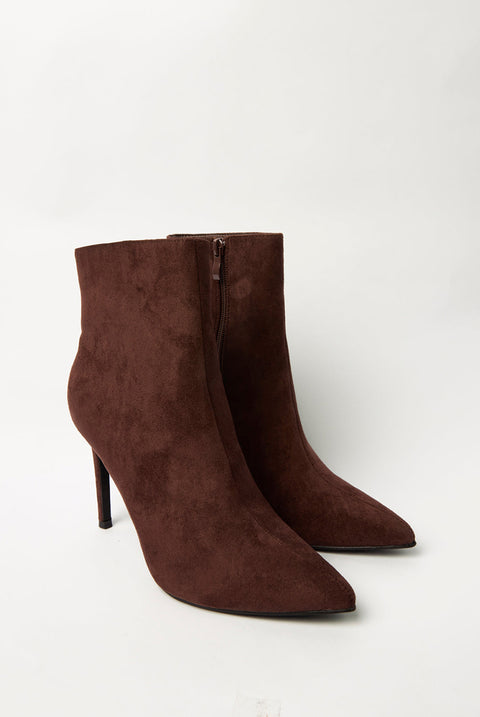 Pointed Toe High Heel Boots by Blue Vanilla