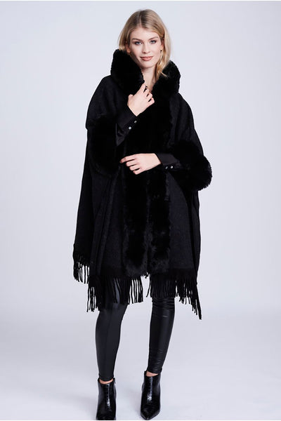 Black - Adalee Wrap - Black by Pia Rossini