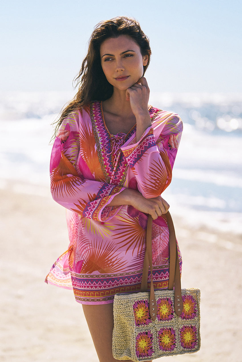 Adalia Cover Up - Pink ADA010-PIN001