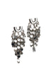 Silver Tassel Earrings by Aftershock London