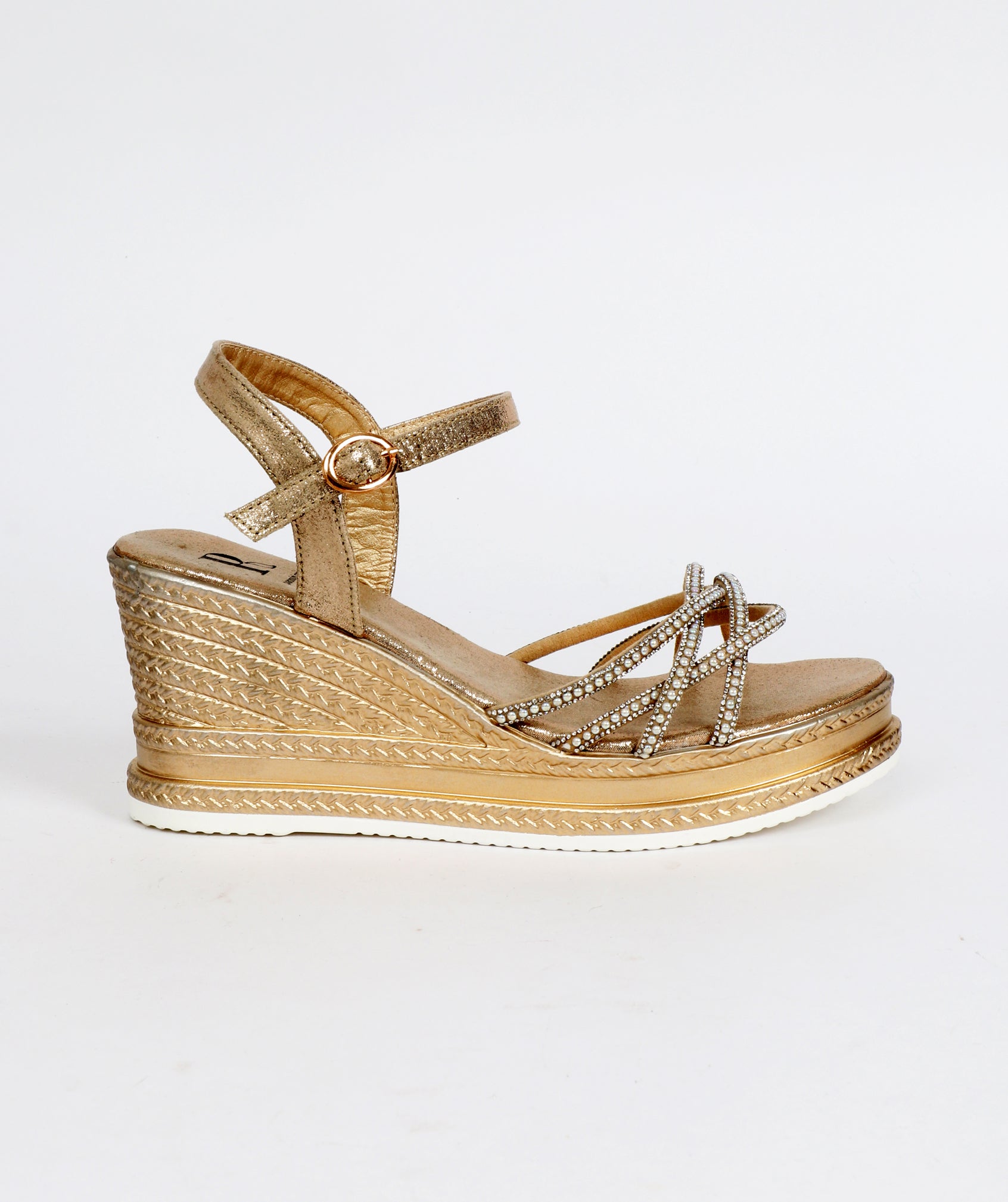 Alba Sandal - Gold ALB1105-MET001