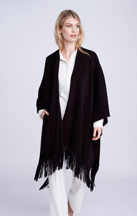 Anthea Wrap - Black by Pia Rossini