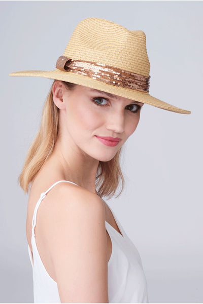 Beige - Aura Hat - Natural by Pia Rossini