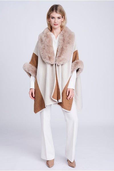 Brown - Autumn Wrap - Almond by Pia Rossini