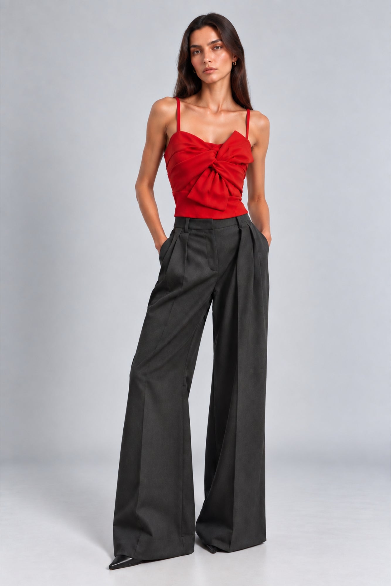 Bexley Red Bow Top HG-BEXLEY-RED-TOP