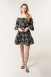 Embroidered Smock Dress by Blue Vanilla