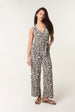 Sleeveless Belted Jumpsuit by Blue Vanilla