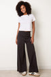 Wide Leg Soft Touch Trousers With Stretch by Blue Vanilla