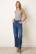 Paint Splashed Mirror Embellished Jeans by Blue Vanilla