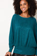 Rhinestone Batwing Top by Blue Vanilla