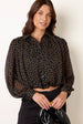Blouson Bubble Hem Shirt by Blue Vanilla