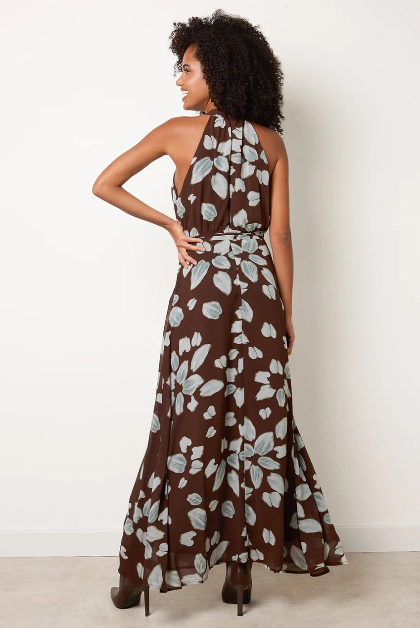 High Neck Maxi Dress BV261826030