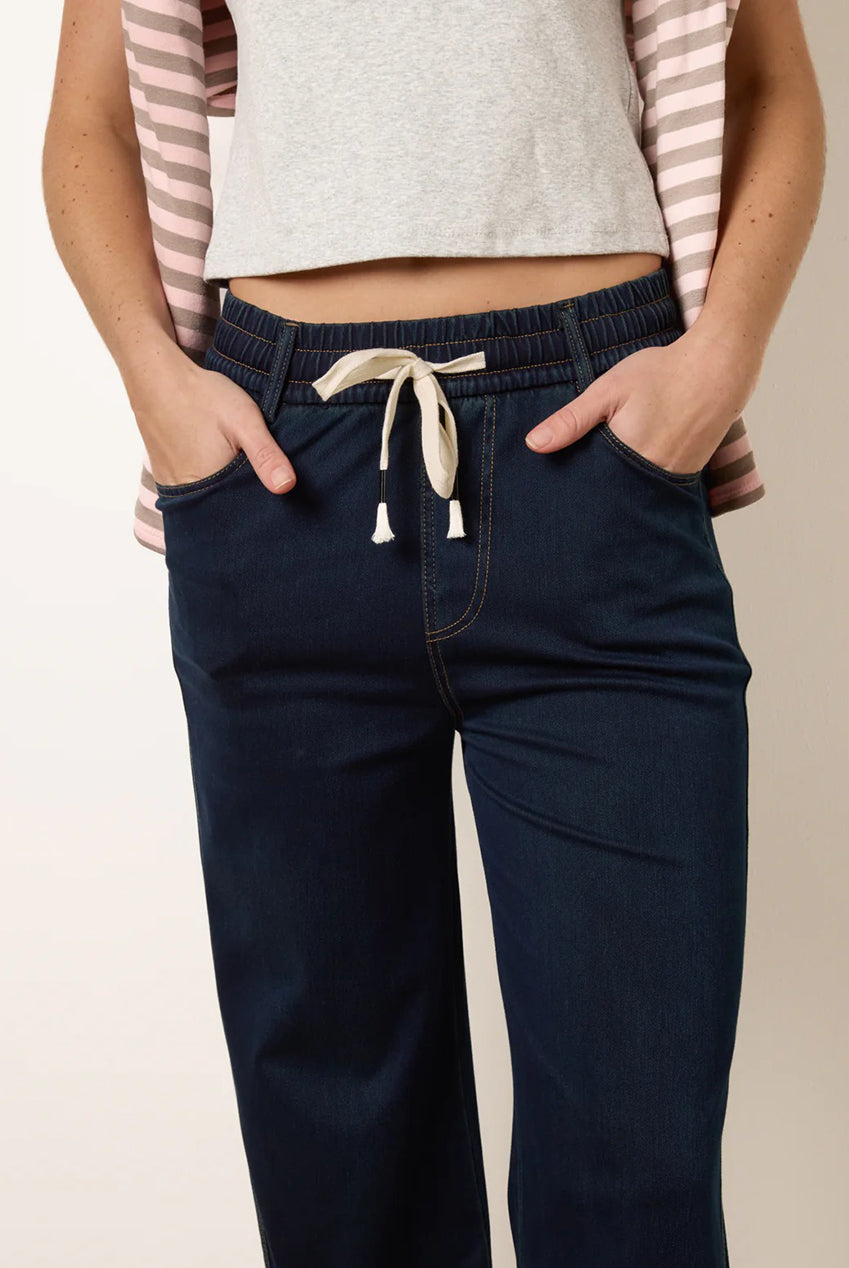 Herringbone Tie Up Stretch Trousers BV269288322