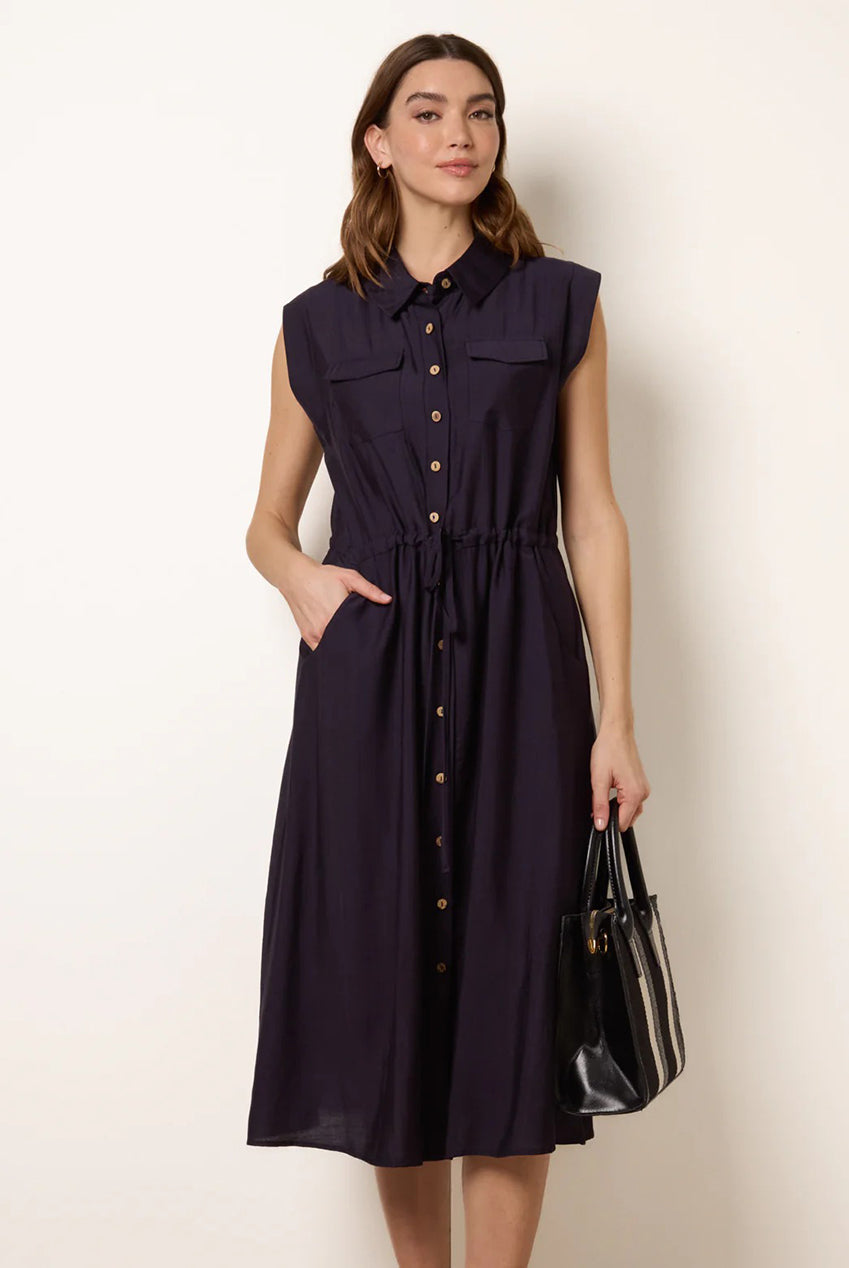 Utility Tie Waist Dress BV269844008