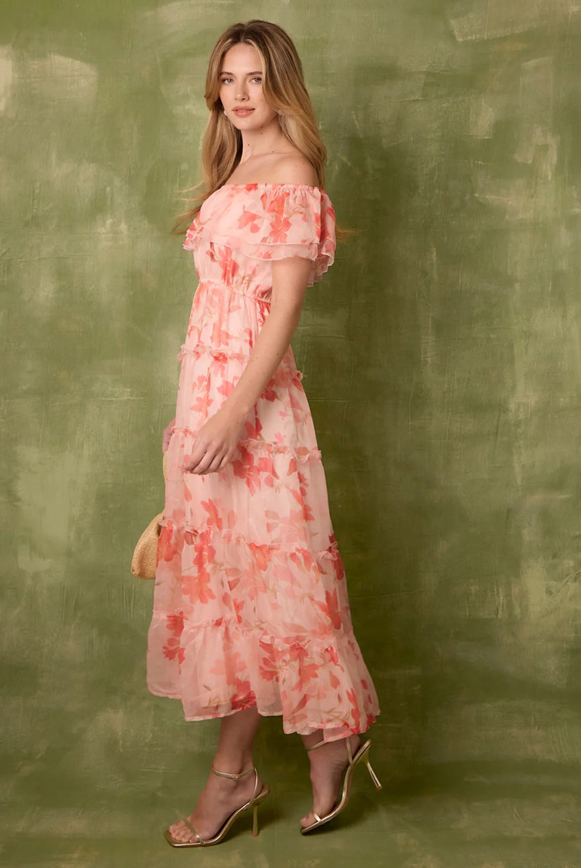 Off The Shoulder Maxi Dress BV269862075