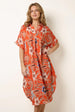 Oversized Shirt Midi Dress by Blue Vanilla