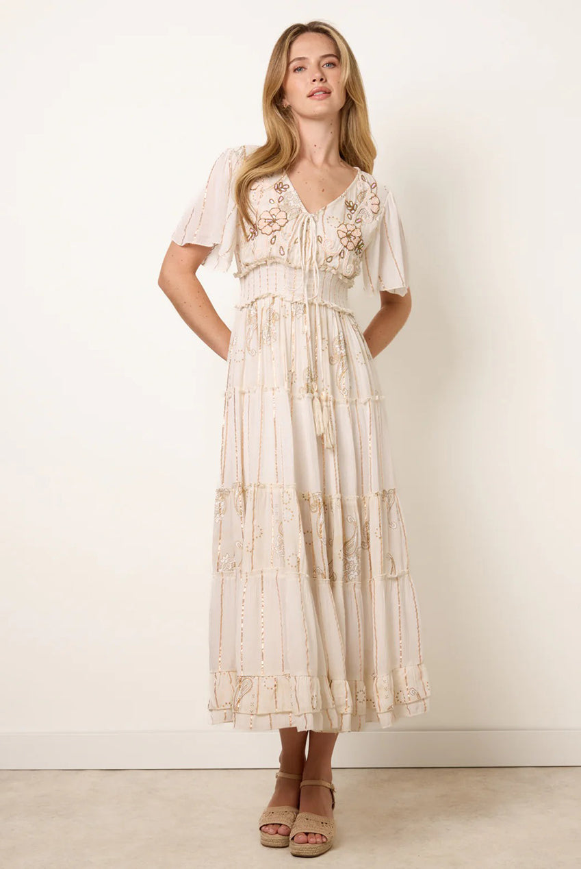 Embellished Midi Dress BV269902039
