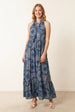 Tiered Tie Front Dress by Blue Vanilla