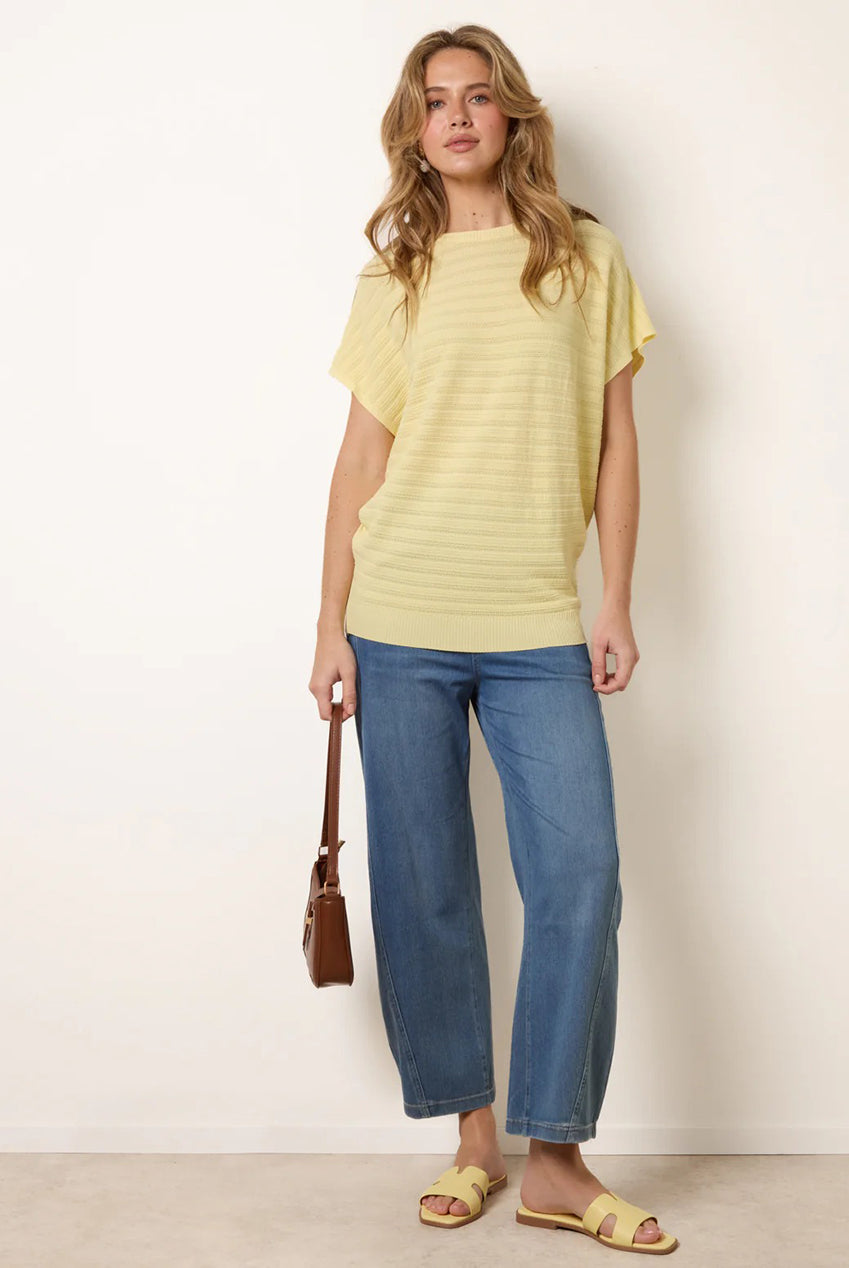 Textured Sleeveless Knit Top BV3912178