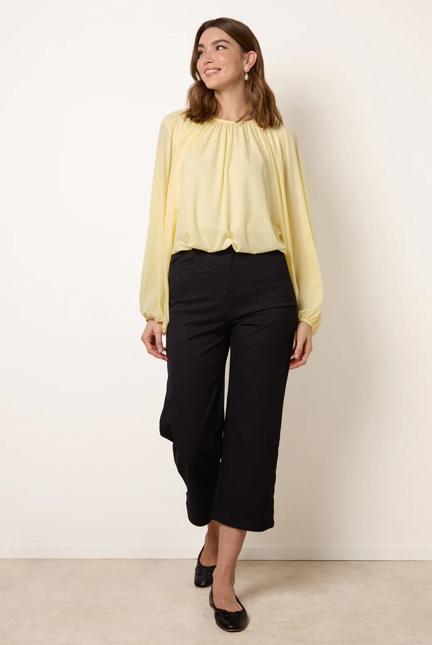 Batwing Puffball Blouse BV6040IT178