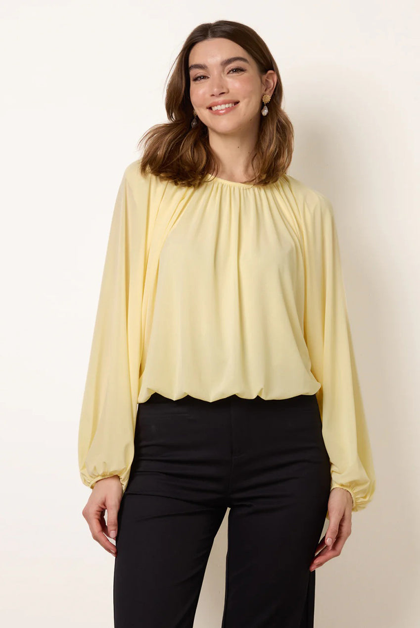 Batwing Puffball Blouse BV6040IT178