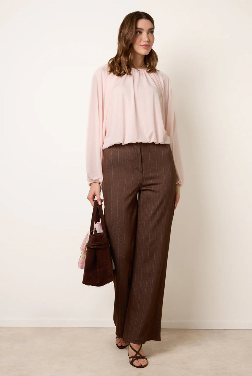 Batwing Puffball Blouse BV6040IT020
