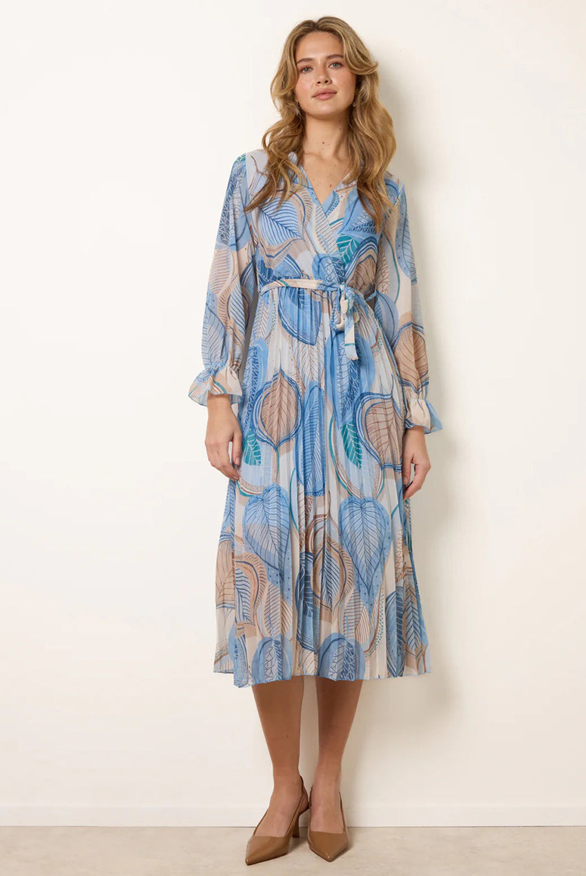 Crossover Pleated Dress BV6169IT002