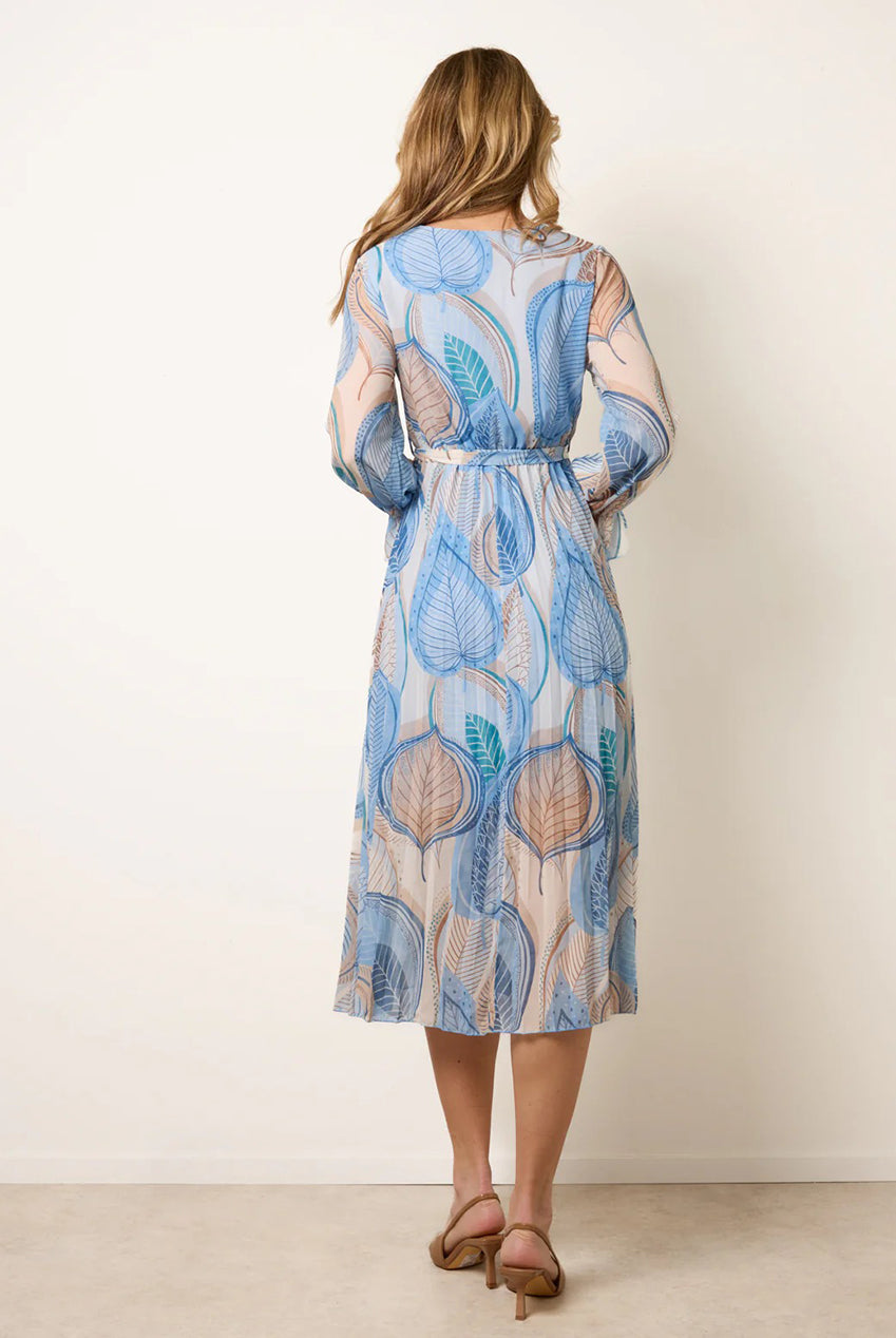 Crossover Pleated Dress BV6169IT002