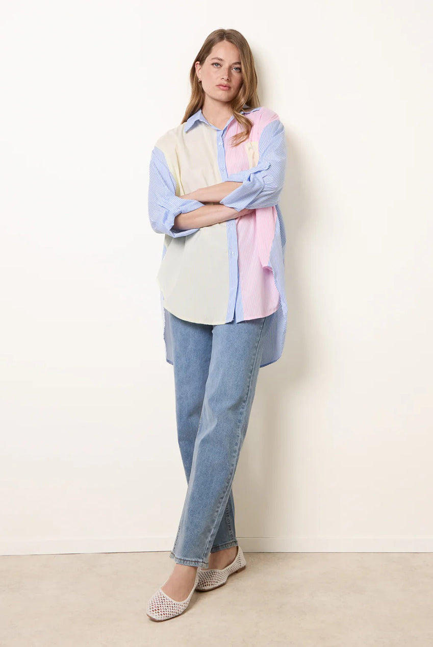 Multi Coloured Stripe Shirt BV6220IT438