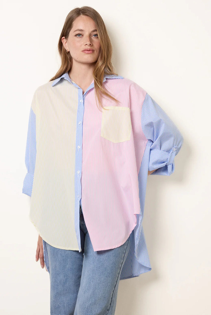 Multi Coloured Stripe Shirt BV6220IT438