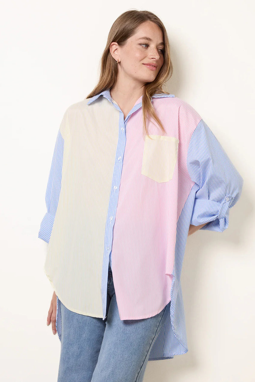 Multi Coloured Stripe Shirt BV6220IT438