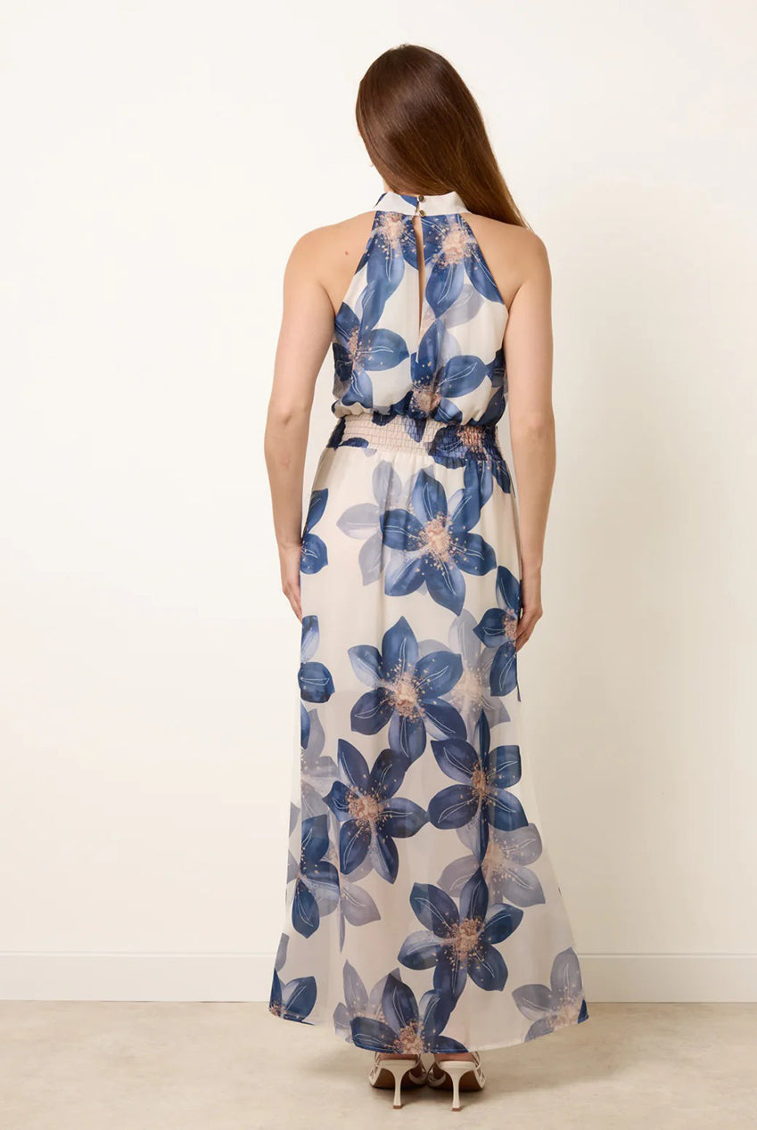 Floral Print Halter Neck Occasion Dress BV6256IT008