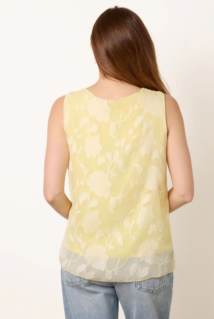 Sleeveless Lace Pleated Top BV6260IT178