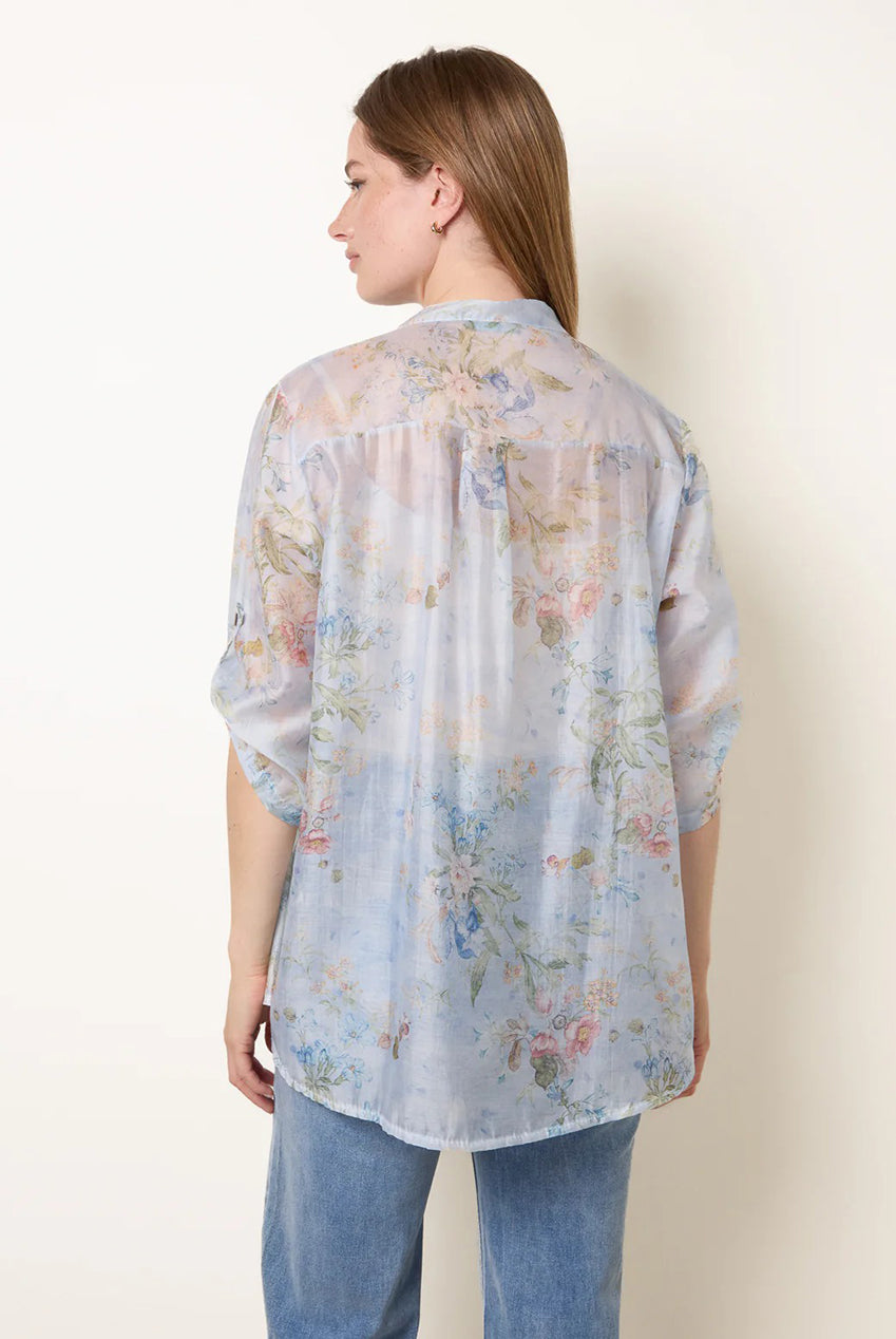 Sheer Floral Shirt BV6283IT002