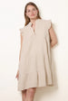 Cheesecloth Frill Sleeve Tunic by Blue Vanilla