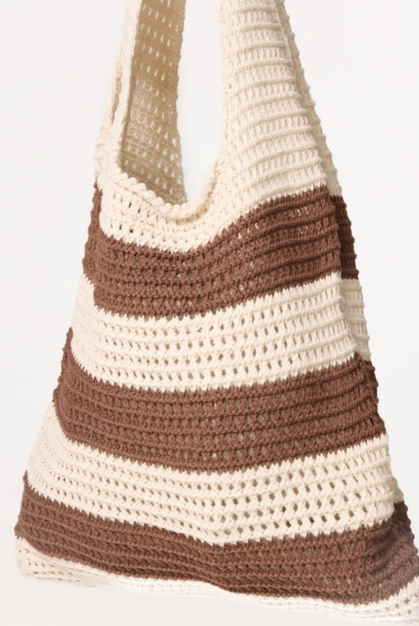 Crochet Stripe Bag BV6489IT046
