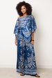 Scarf Print Trouser Set by Blue Vanilla