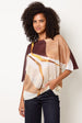 Striking Watercolour Fine Knit Abstract Top by Blue Vanilla