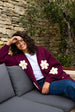 Daisy Large Flower Cardigan by Blue Vanilla