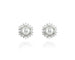 Betsy Silver Earrings by Cachet London